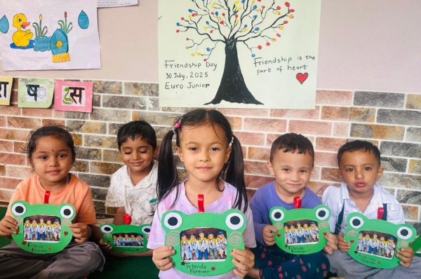 Celebrating Friendship: EuroJunior Kids Share Love and Laughter